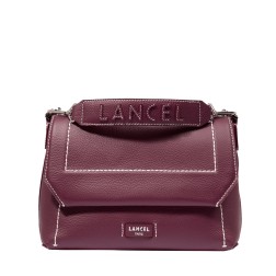 SAC À RABAT M NINON SOFT DE LANCEL CASSIS