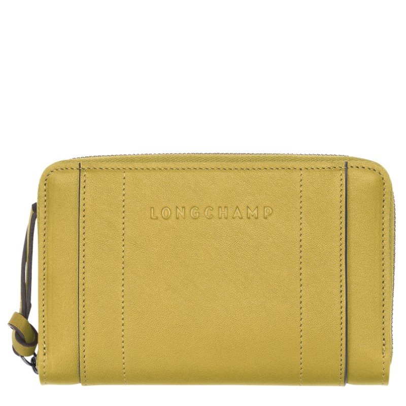 LONGCHAMP 3D PORTEFEUILLE COMPACT GINGEMBRE LONGCHAMP 3D PORTEFEUILLE COMPACT GINGEMBRE