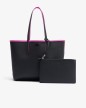 SAC SHOPPING ANNA RÉVERSIBLE MALVA NOIR LACOSTE SAC SHOPPING ANNA RÉVERSIBLE MALVA NOIR LACOSTE