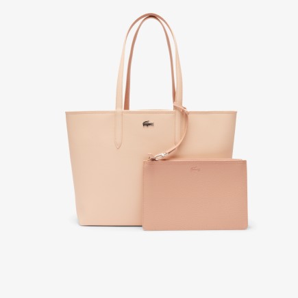 SAC SHOPPING ANNA RÉVERSIBLE AGORA LATTE LACOSTE