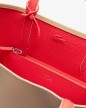 SAC SHOPPING ANNA RÉVERSIBLE VIENNOIS GRENADINE LACOSTE SAC SHOPPING ANNA RÉVERSIBLE VIENNOIS GRENADINE LACOSTE