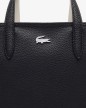 SAC CABAS VERTICAL RÉVERSIBLE NOIR FARINE LACOSTE SAC CABAS VERTICAL RÉVERSIBLE NOIR FARINE LACOSTE