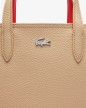 SAC CABAS VERTICAL RÉVERSIBLE VIENNOIS GRENADINE LACOSTE SAC CABAS VERTICAL RÉVERSIBLE VIENNOIS GRENADINE LACOSTE