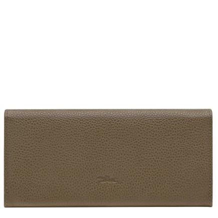 LONGCHAMP LE FOULONNÉ PORTEFEUILLE LONG À RABAT CAPRE