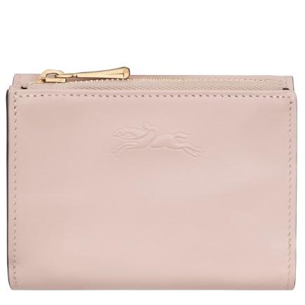 LONGCHAMP ÉPURE TIMELESS PORTEFEUILLE COMPACT PÉTALE