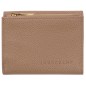 LONGCHAMP LE FOULONNÉ PORTEFEUILLE COMPACT BISCUIT LONGCHAMP LE FOULONNÉ PORTEFEUILLE COMPACT BISCUIT