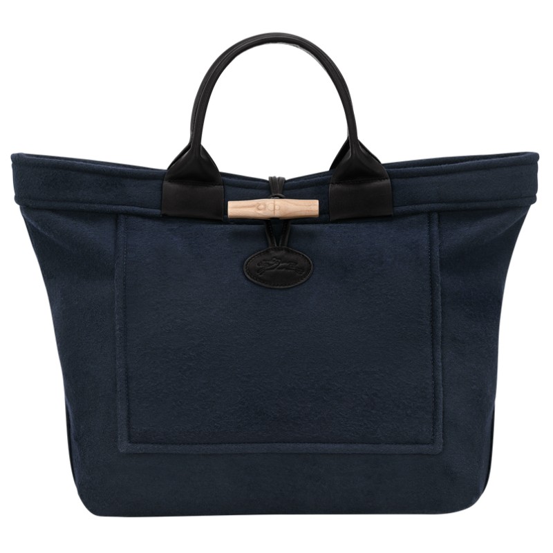LONGCHAMP LE ROSEAU x GLOVERALL SAC CABAS L MARINE LONGCHAMP LE ROSEAU x GLOVERALL SAC CABAS L MARINE