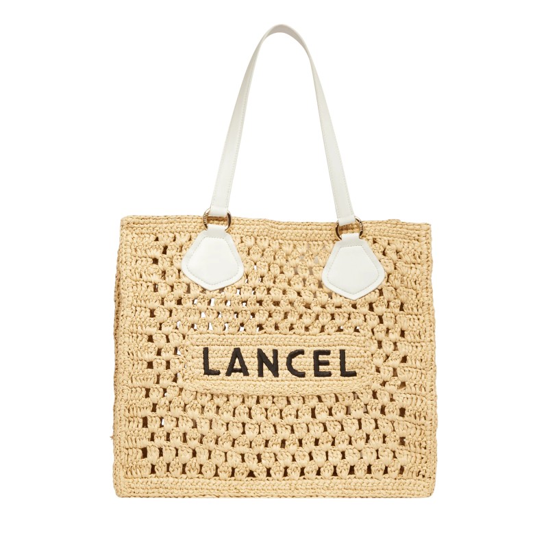 SAC CABAS ZIPPÉ M SUMMER MANIA NATUREL/NEIGE SAC CABAS ZIPPÉ M SUMMER MANIA NATUREL/NEIGE
