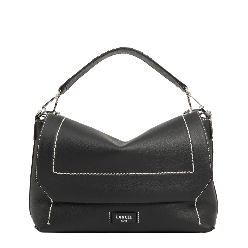 SAC À RABAT L NINON SOFT DE LANCEL NOIR SAC À RABAT L NINON SOFT DE LANCEL NOIR