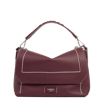 SAC À RABAT L NINON SOFT DE LANCEL CASSIS