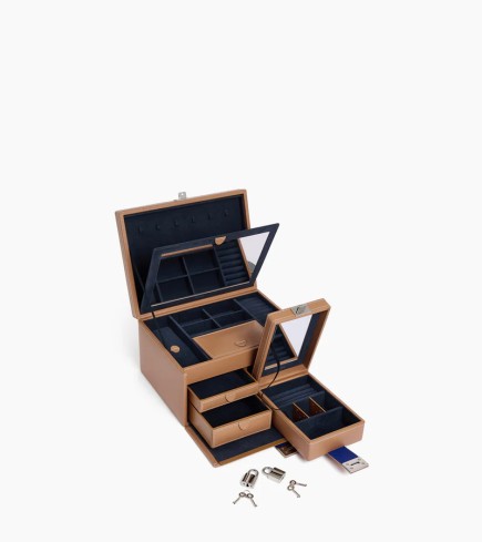 COFFRET BIJOUX GM NATUREL LE TANNEUR