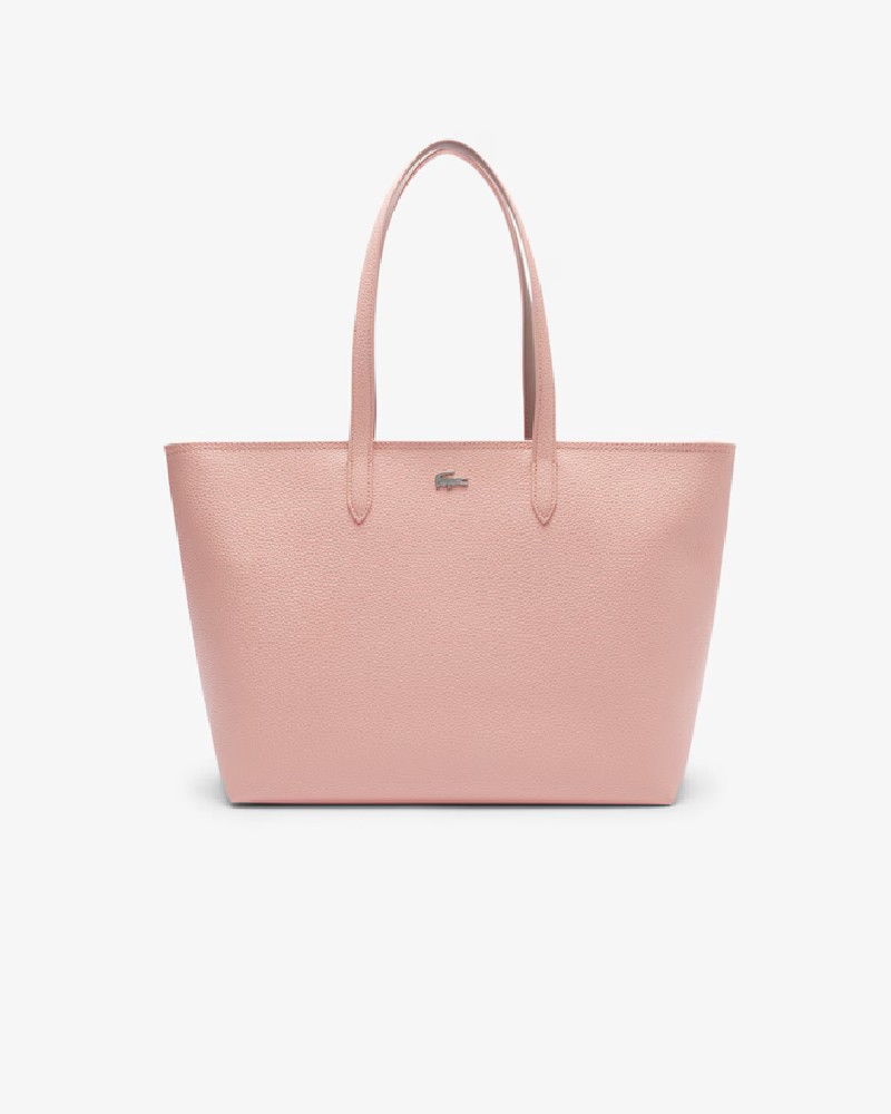 SAC CABAS ZIPPÉ ANNA ROSE TAN ANTLER LACOSTE