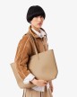 SAC CABAS ZIPPÉ ANNA VIENNOIS PUCE LACOSTE