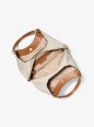 SAC PORTÉ ÉPAULE LILLIE VANILLE/NOISETTE MK SAC PORTÉ ÉPAULE LILLIE VANILLE/NOISETTE MK