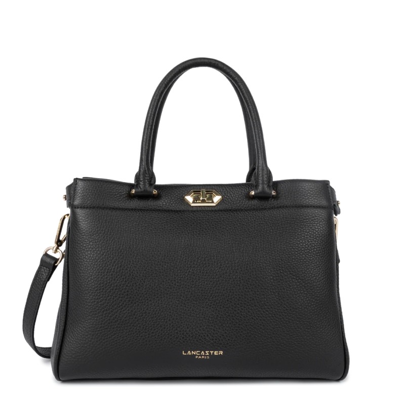 SAC CABAS MAIN MADEMOISELLE ROMY NOIR LANCASTER