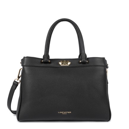 SAC CABAS MAIN MADEMOISELLE ROMY NOIR LANCASTER