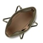 SAC SHOPPING SMOOTH KAKI FUMÉ LANCASTER