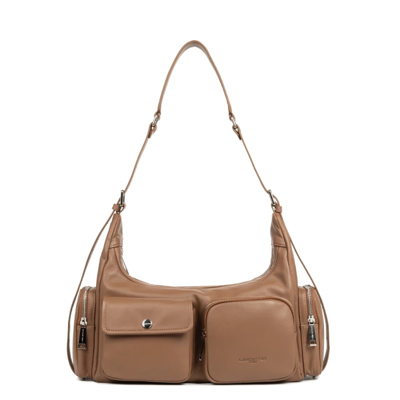SAC BESACE CARAMELLA CAMEL LANCASTER SAC BESACE CARAMELLA CAMEL LANCASTER