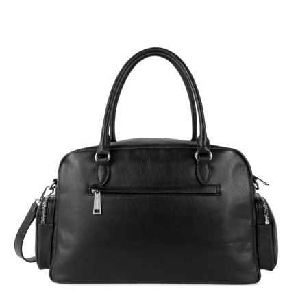 SAC À MAIN BOWLING CARAMELLA NOIR LANCASTER