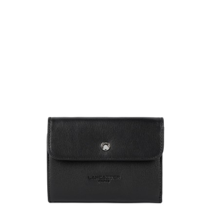 PORTEFEUILLE SOFT PM NOIR LANCASTER