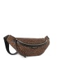 SAC BANANE ZIPPÉ JUNGLE CAMEL LÉOPARD LANCASTER