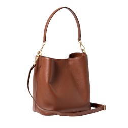 SAC PORTÉ ÉPAULE COURONNE M RHODES MARRON MD