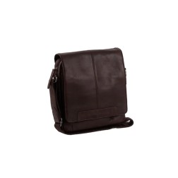 SAC BANDOULIÈRE EN CUIR MARRON RAPHAEL THE CHESTERFIELD BRAND