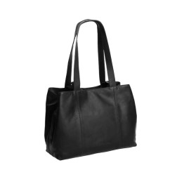 SAC BANDOULIÈRE EN CUIR NOIR GAIL THE CHESTERFIELD BRAND