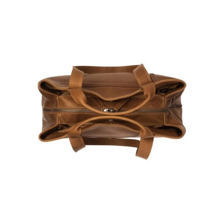 SAC BANDOULIÈRE EN CUIR COGNAC GAIL THE CHESTERFIELD BRAND