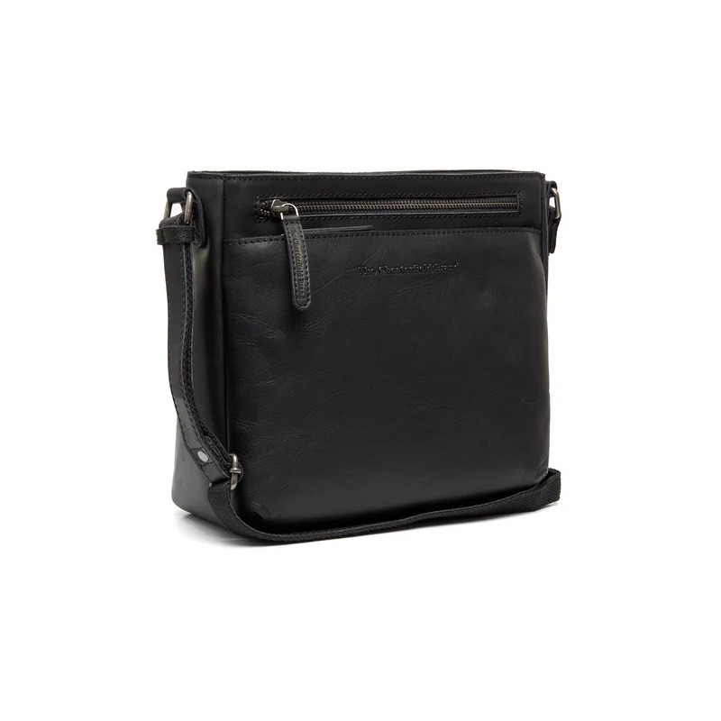 SAC BANDOULIÈRE EN CUIR NOIR MUMBAI THE CHESTERFIELD BRAND SAC BANDOULIÈRE EN CUIR NOIR MUMBAI THE CHESTERFIELD BRAND