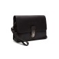 SAC BANDOULIÈRE EN CUIR NOIR LUCCA THE CHESTERFIELD BRAND SAC BANDOULIÈRE EN CUIR NOIR LUCCA THE CHESTERFIELD BRAND