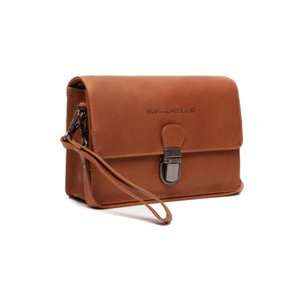 SAC BANDOULIÈRE EN CUIR COGNAC LUCCA THE CHESTERFIELD BRAND