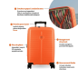 VALISE VERTICALE A ROULETTES HENDAYE 65 cm MARINE VALISE VERTICALE A ROULETTES HENDAYE 65 cm MARINE
