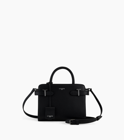 PETIT SAC À MAIN ÉMILIE NOIR LE TANNEUR