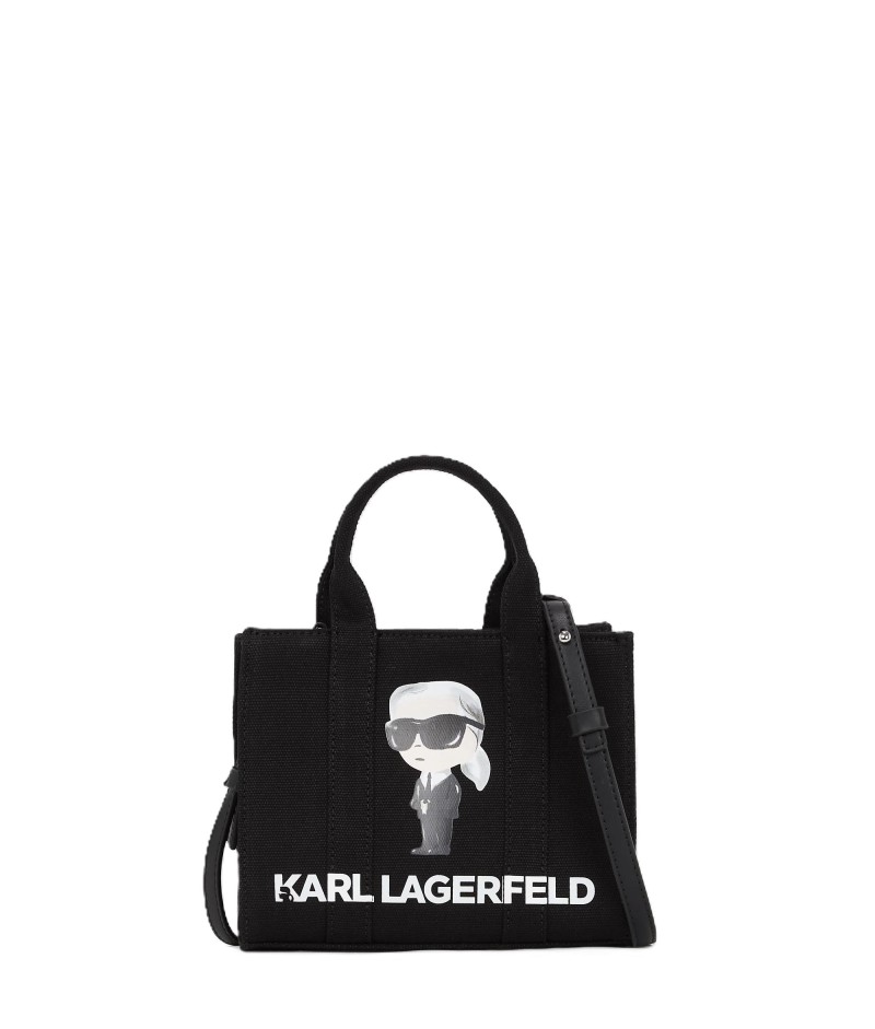 MINI CABAS CARRÉ RUE SAINT GUILLAUME NOIR KL MINI CABAS CARRÉ RUE SAINT GUILLAUME NOIR KL