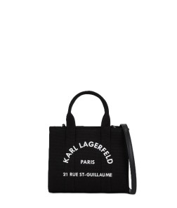 MINI CABAS CARRÉ RUE SAINT GUILLAUME NOIR KL