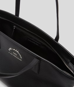 CABAS ÉPAULE RUE SAINT GUILLAUME MÉTAL NOIR KL