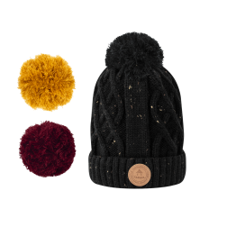 BONNET APPLETINI NOIR PROFOND CABAÏA