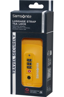SANGLE À BAGAGES TA RÉVOLUTION JAUNE SAMSONITE