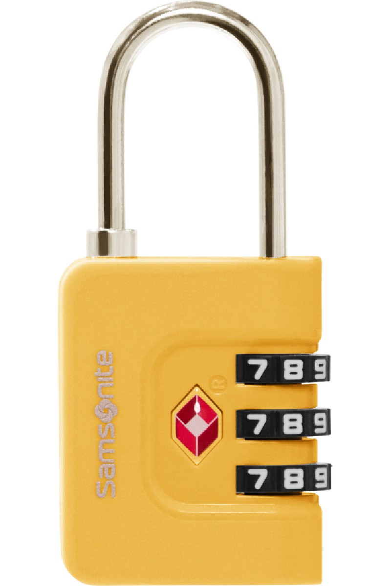 CADENAS TSA TA RÉVOLUTION JAUNE SAMSONITE CADENAS TSA TA RÉVOLUTION JAUNE SAMSONITE