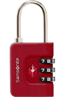 CADENAS TSA TA RÉVOLUTION ROUGE SAMSONITE