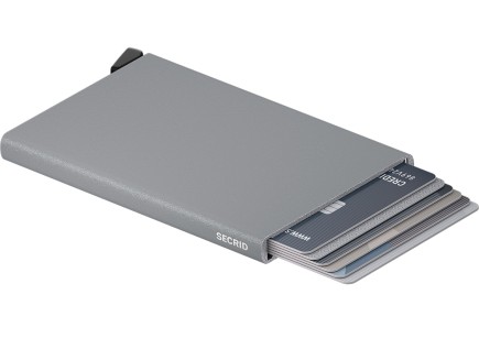 PORTE CARTES CARDPROTECTOR POWDER GREY SECRID
