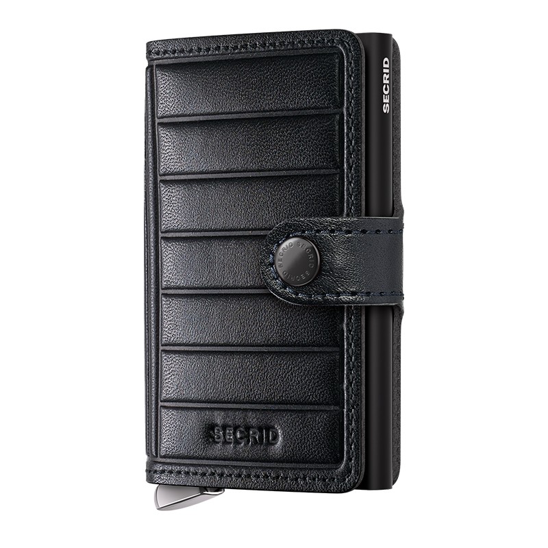 PORTE CARTES MINIWALLET SECRID EMBOSS LINES NOIR PORTE CARTES MINIWALLET SECRID EMBOSS LINES NOIR