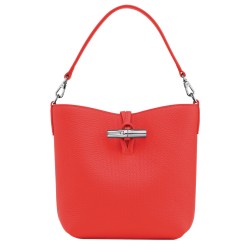 LONGCHAMP LE ROSEAU SAC SEAU XS VERMILLON