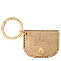 LONGCHAMP ÉPURE PORTE-CLÉS DORÉ