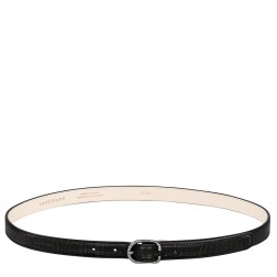 LONGCHAMP ARCHIVE CEINTURE FEMME NOIR
