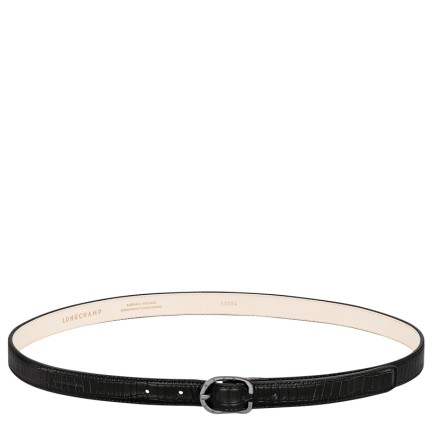 LONGCHAMP ARCHIVE CEINTURE FEMME NOIR